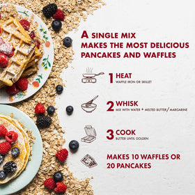 Classique Fare pancakes stacked for a cozy morning breakfast