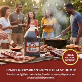 Claude's marinade on kitchen counter hints at easy weekday meal prep