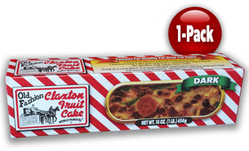 Claxton Fruit Cake served with tea, ideal for gatherings.