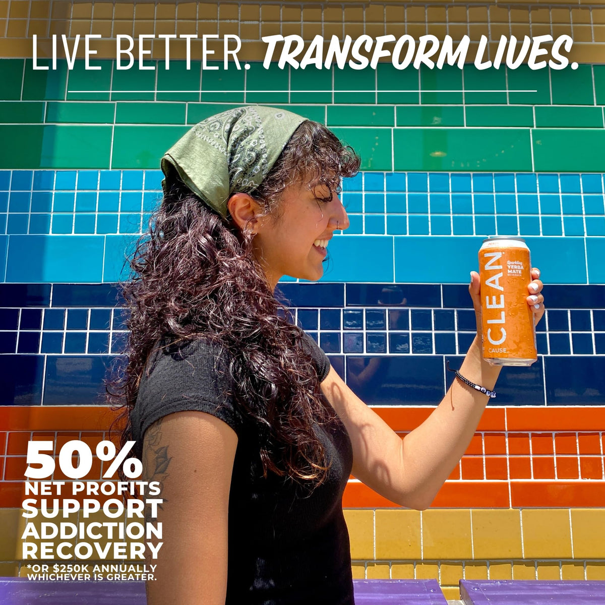 Clean Cause supports addiction recovery through its mission-driven profits