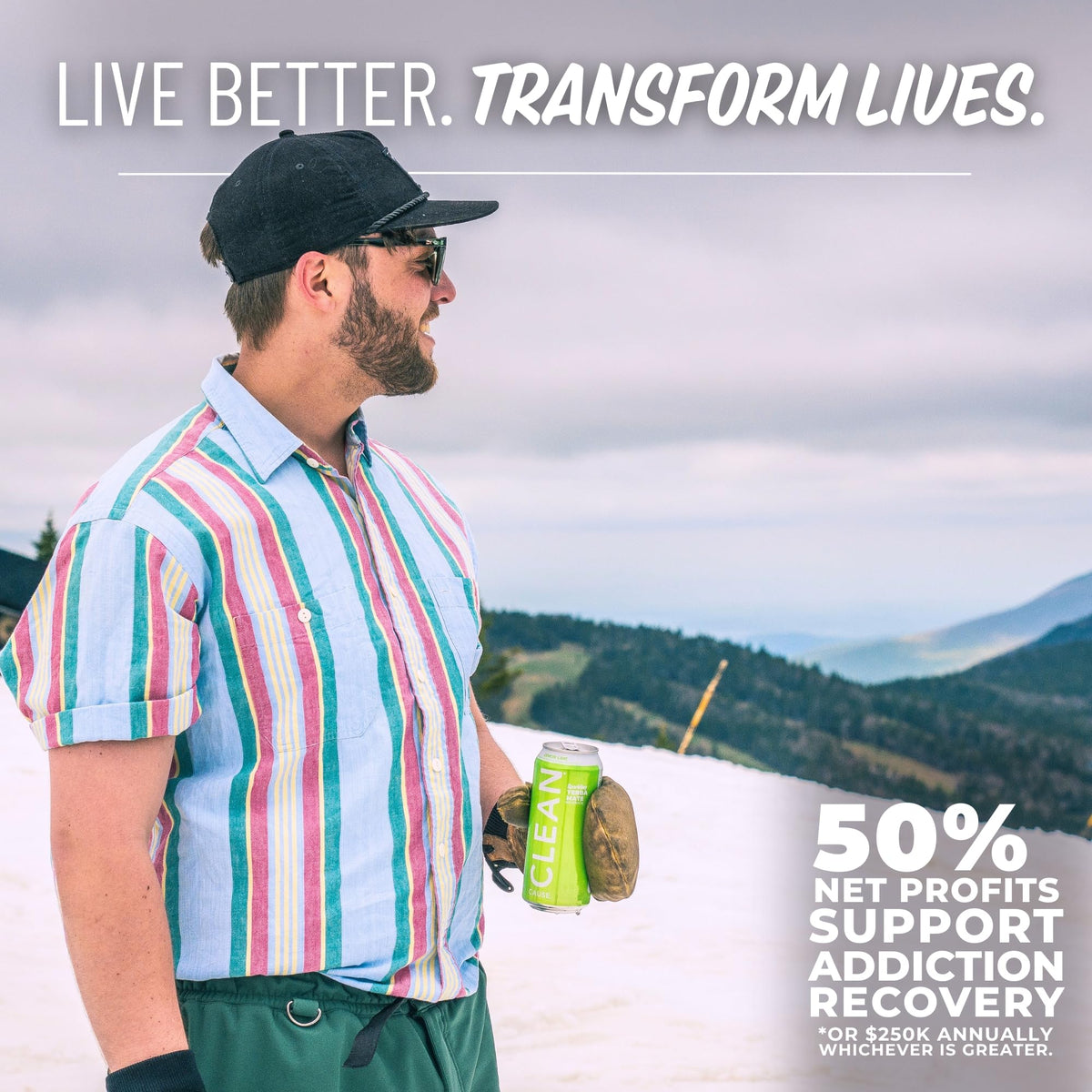 Clean Cause supports addiction recovery through profits, making a social impact.