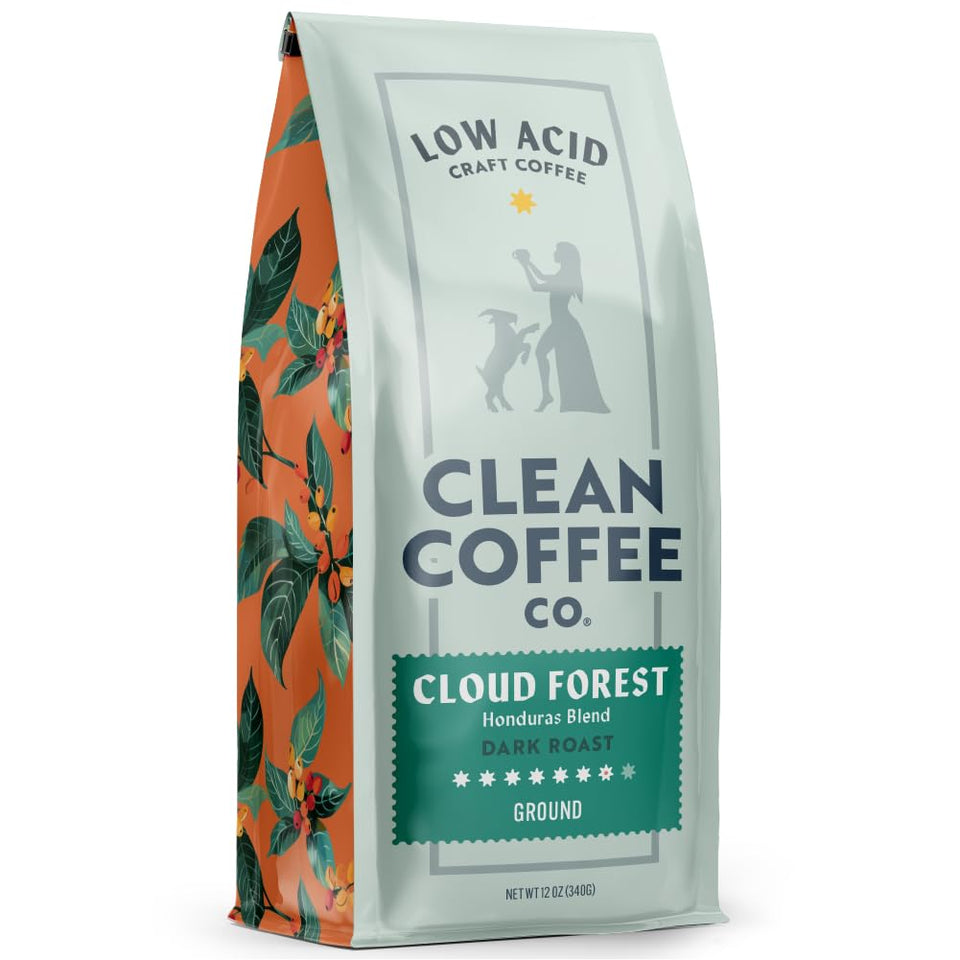 Clean Coffee Co. Honduras blend cup shows smooth, low-acid flavor for daily mornings.