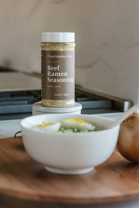 Clean Monday Meals chicken ramen seasoning broth base enhances soups