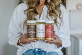 Two-pack resealable jars from Clean Monday Meals for pantry-ready flavor.
