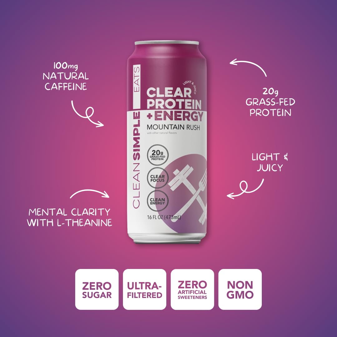 Clean Simple Eats outdoor Mountain Rush during hike shows on-the-go energy for adventures