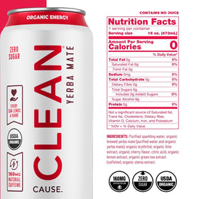 Clean Cause bottle being poured in an active lifestyle setting