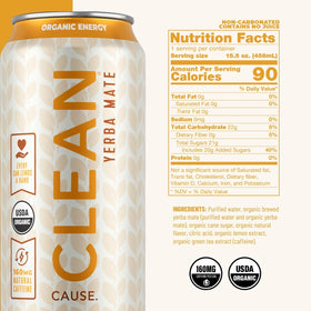 Clean Cause eco-friendly 12-pack packaging highlighting sustainability.