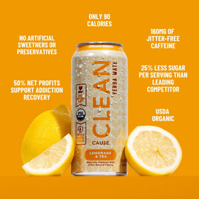 Clean Cause USDA Organic label on the can.