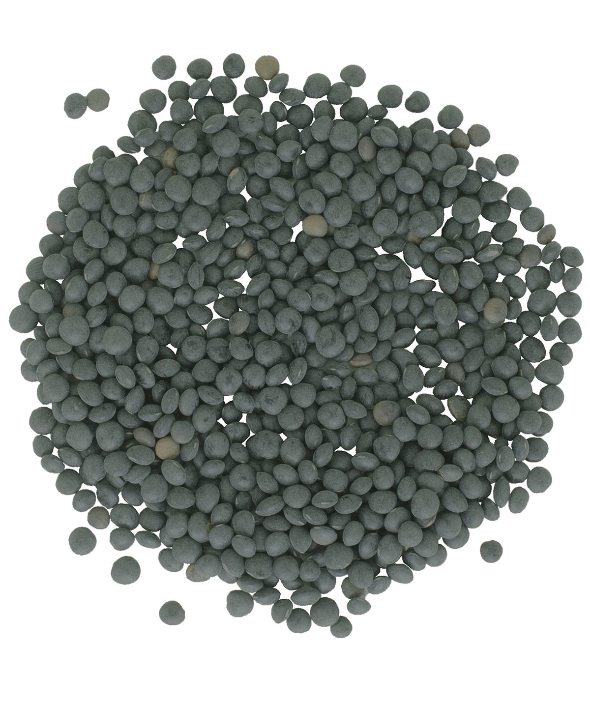 CLEAR CREEK black lentils packaging highlighting premium non-GMO quality for healthy meals.