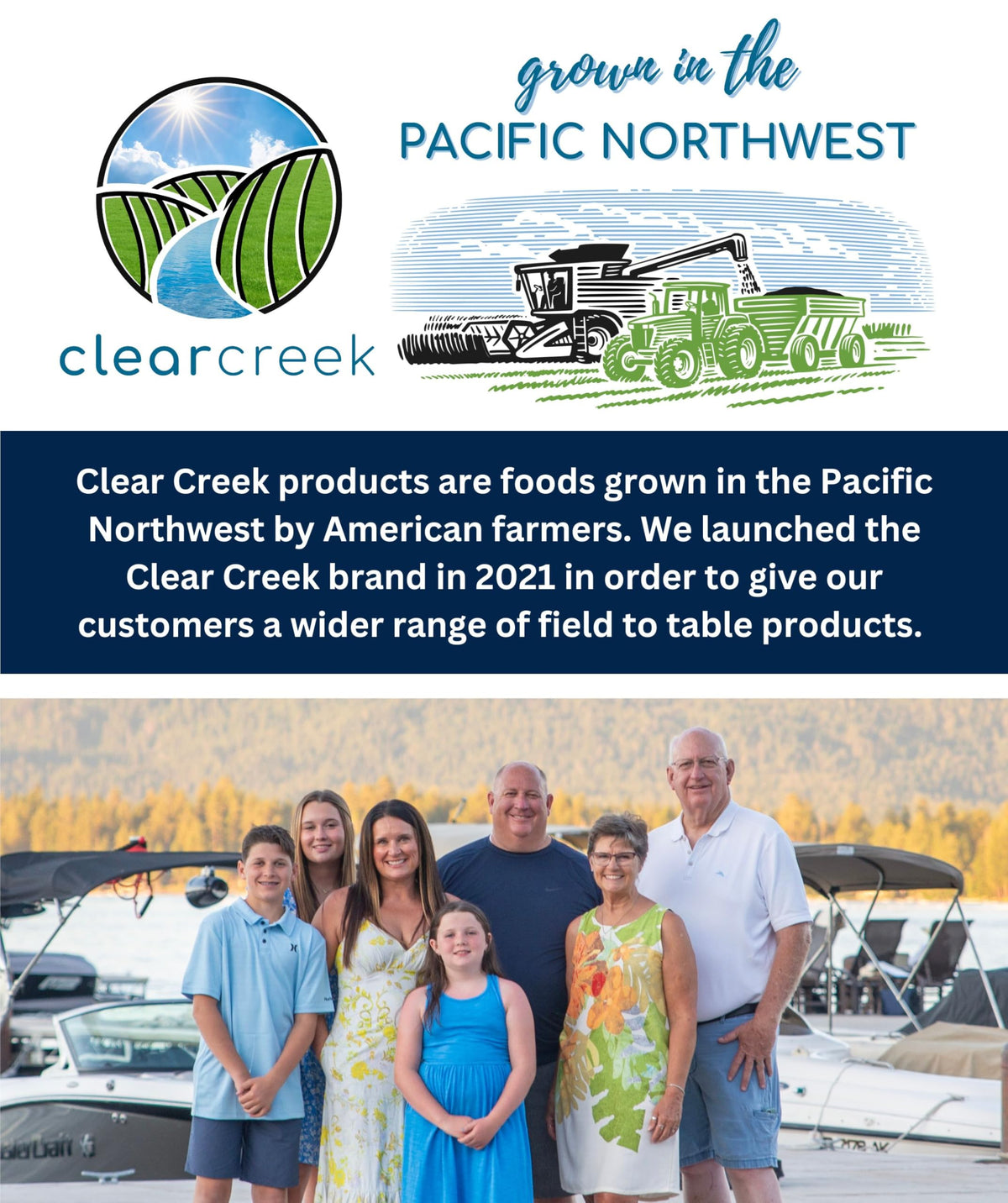 CLEAR CREEK non-gmo beans suitable for versatile plant-based meals