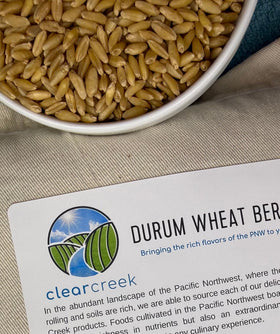 Clear Creek packaging varies across shipments.