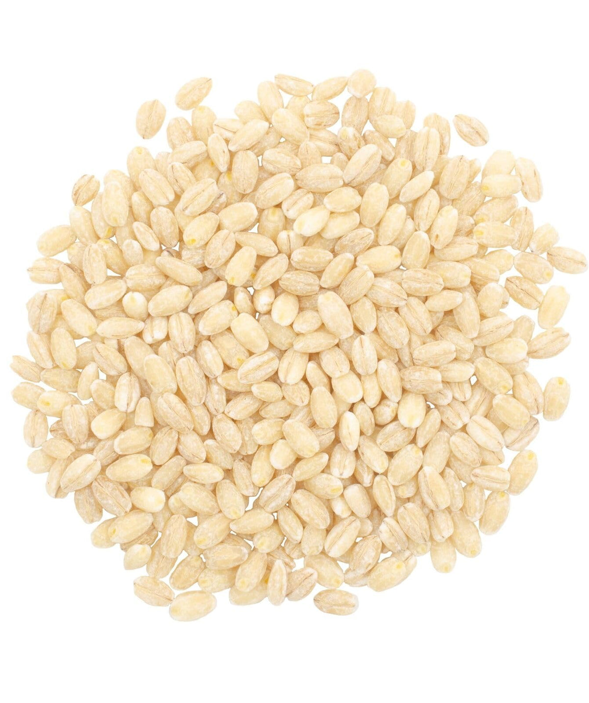 CLEAR CREEK Pearl Barley packaging closeup highlights quality packaging and labeling.