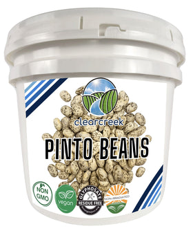 CLEAR CREEK pinto beans bulk pack for pantry storage and hearty meals