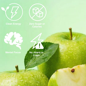 CLEAR CUT PHOCUS label detail highlights Crisp Apple flavor profile.
