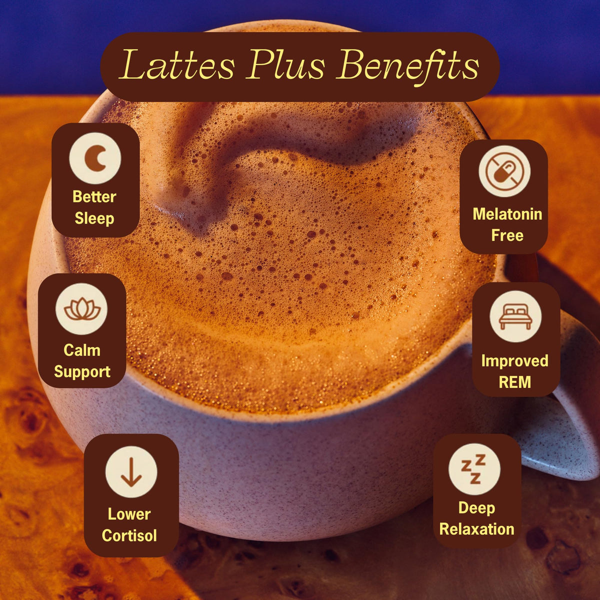 Clevr Sleeptime hot water mug with steam shows soothing prep