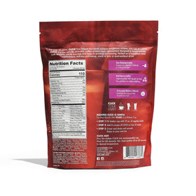 Click Coffee Protein hazelnut pour highlights espresso flavor with protein boost