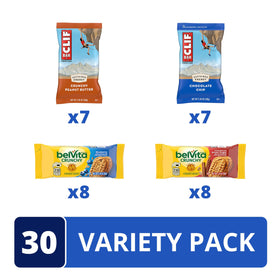 Clif Bar energy bars Crunchy Peanut Butter close-up highlighting sustained energy.