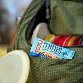 CLIF Bar Minis Chocolate Chip produced in LEED-certified bakery with renewable energy.