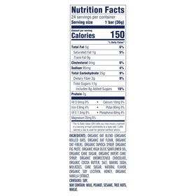 Clif Kid ZBar with organic non-GMO label for clean snack choices