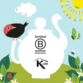 Clipper Tea fair trade label signals ethical sourcing from crop to cup.