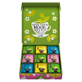 Clipper Tea gift box front view, ideal for gifting tea lovers