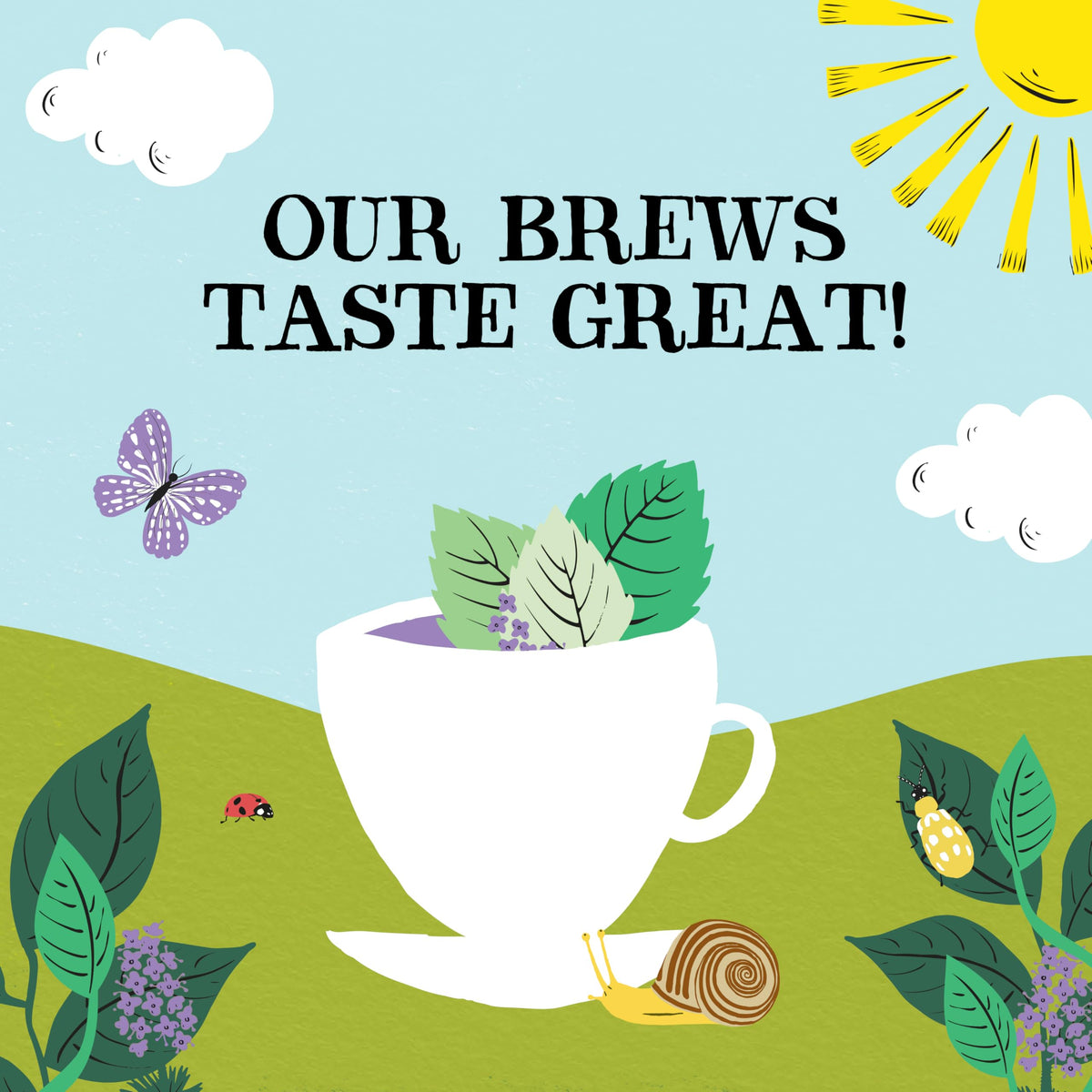 Dry mint herbal teabags leaves close-up, showing natural ingredients.