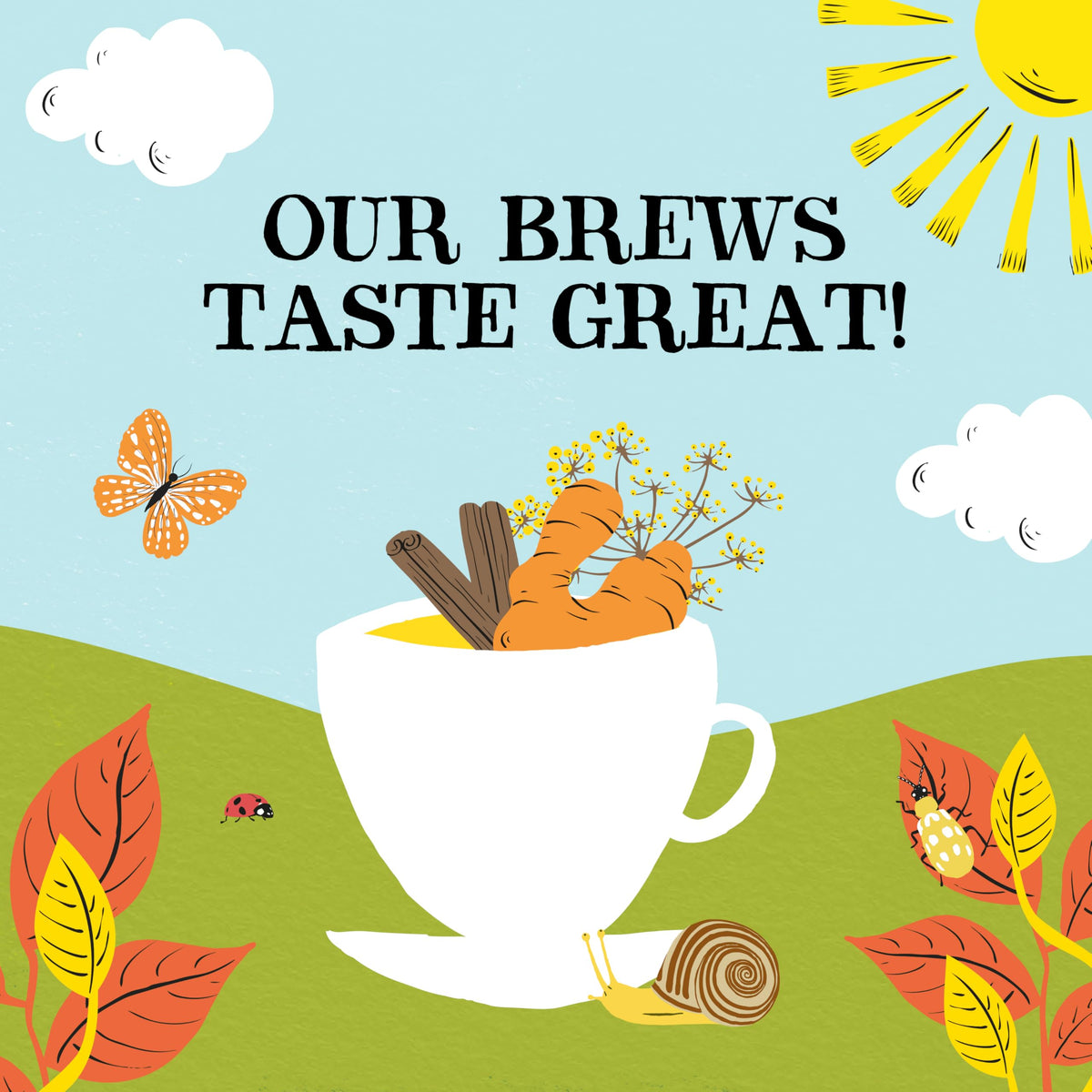 Clipper Tea Spicy Chai aroma from spices fills the kitchen