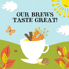 Clipper Tea Spicy Chai aroma from spices fills the kitchen
