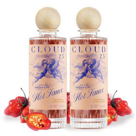 Cloud23 Hot Habanero bottle pour showcases bold heat and bright tang.