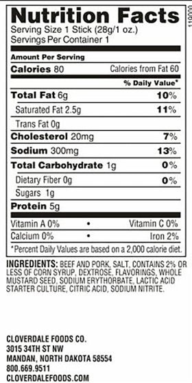 1-ounce stick close-up showcases portion control and portable protein on the go.