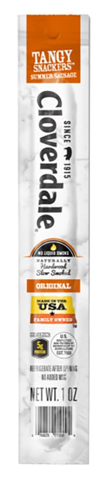 Proudly made in the USA, Cloverdale Tangy Snackers celebrate family craftsmanship.