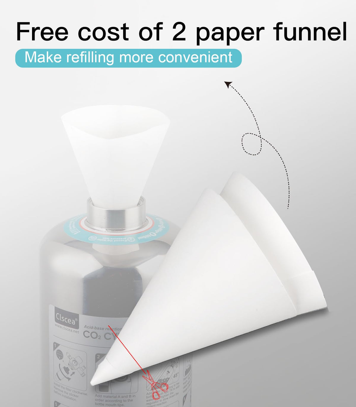 Clscea aquarium CO2 pre-divided bags simplify measurements