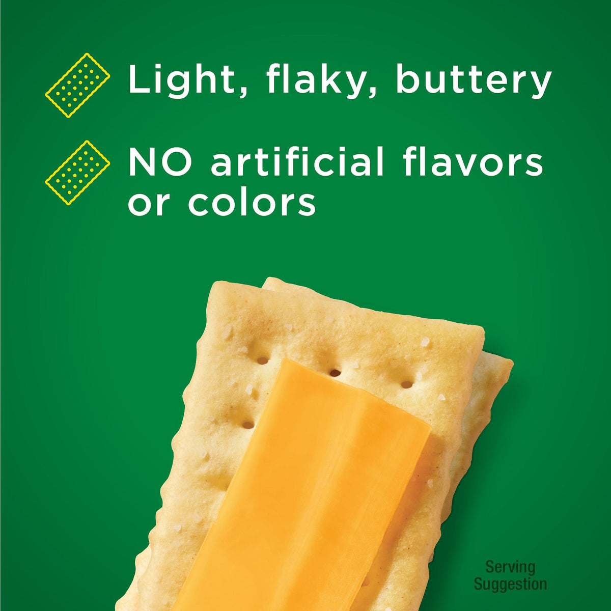 Open Club Crackers Original box ready to snack straight from the bag