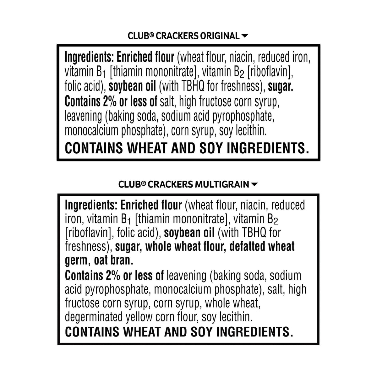 Club Crackers pantry display, freshness-packed on-the-go snack.