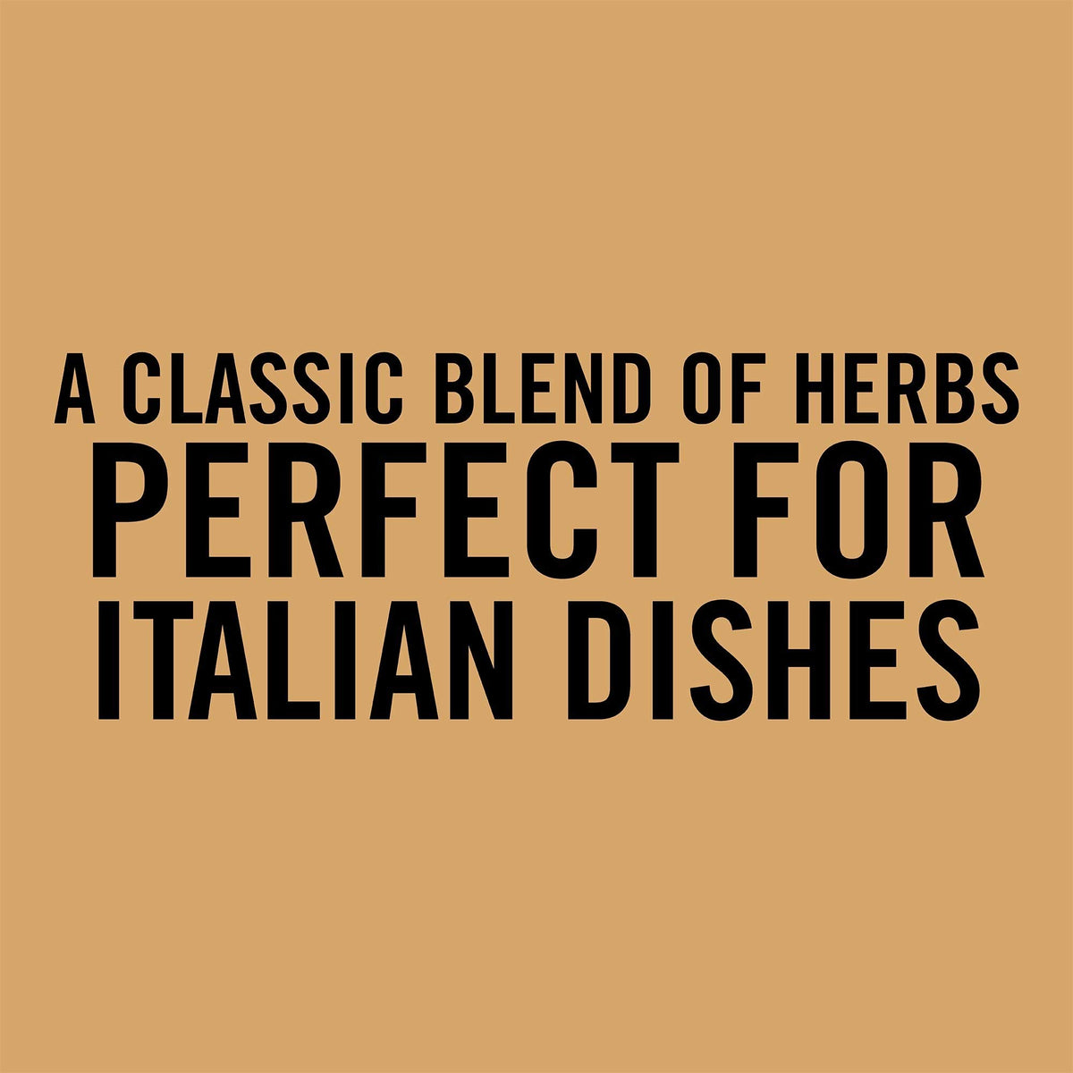 Club House Italiano glass bottle on kitchen counter with herbs.