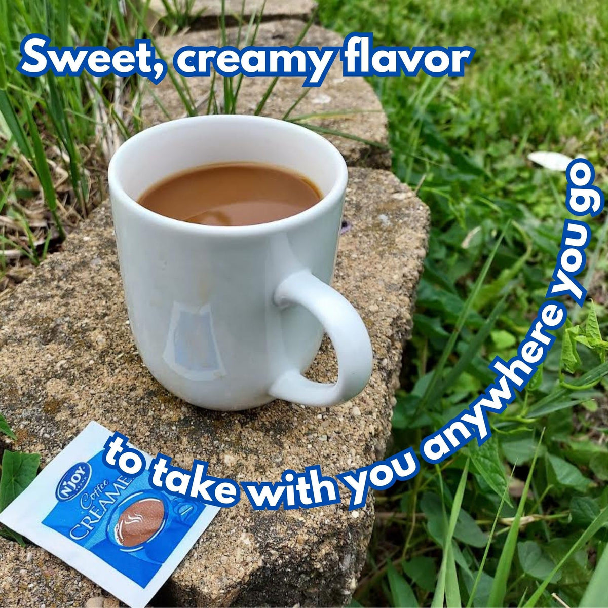 Ideal for coffee and tea creaminess on the go and at home.