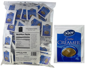 CMC Products gift-set packaging with 250 creamer packets for easy gifting.