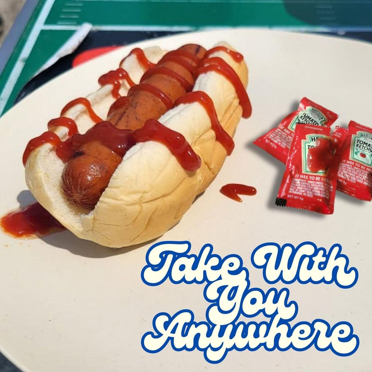 CMC Products individually bagged condiments for organized travel and easy serving.