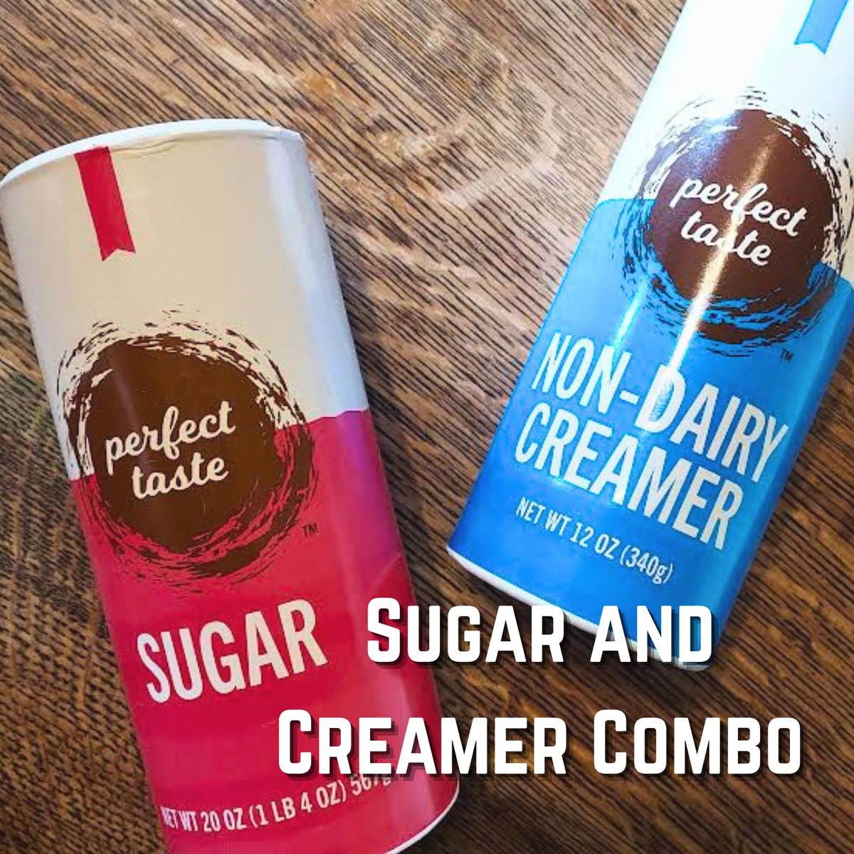 CMC Products Perfect Taste sugar resealable cap closeup, freshness preserved between uses.