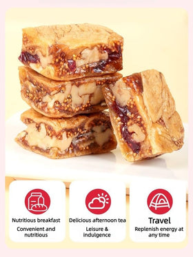 CN HERB Cranberry Fig Walnut Pie packaged snack display idea.