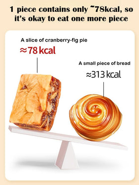 CN HERB Cranberry Fig Walnut Pie soft flaky crust bite detail.