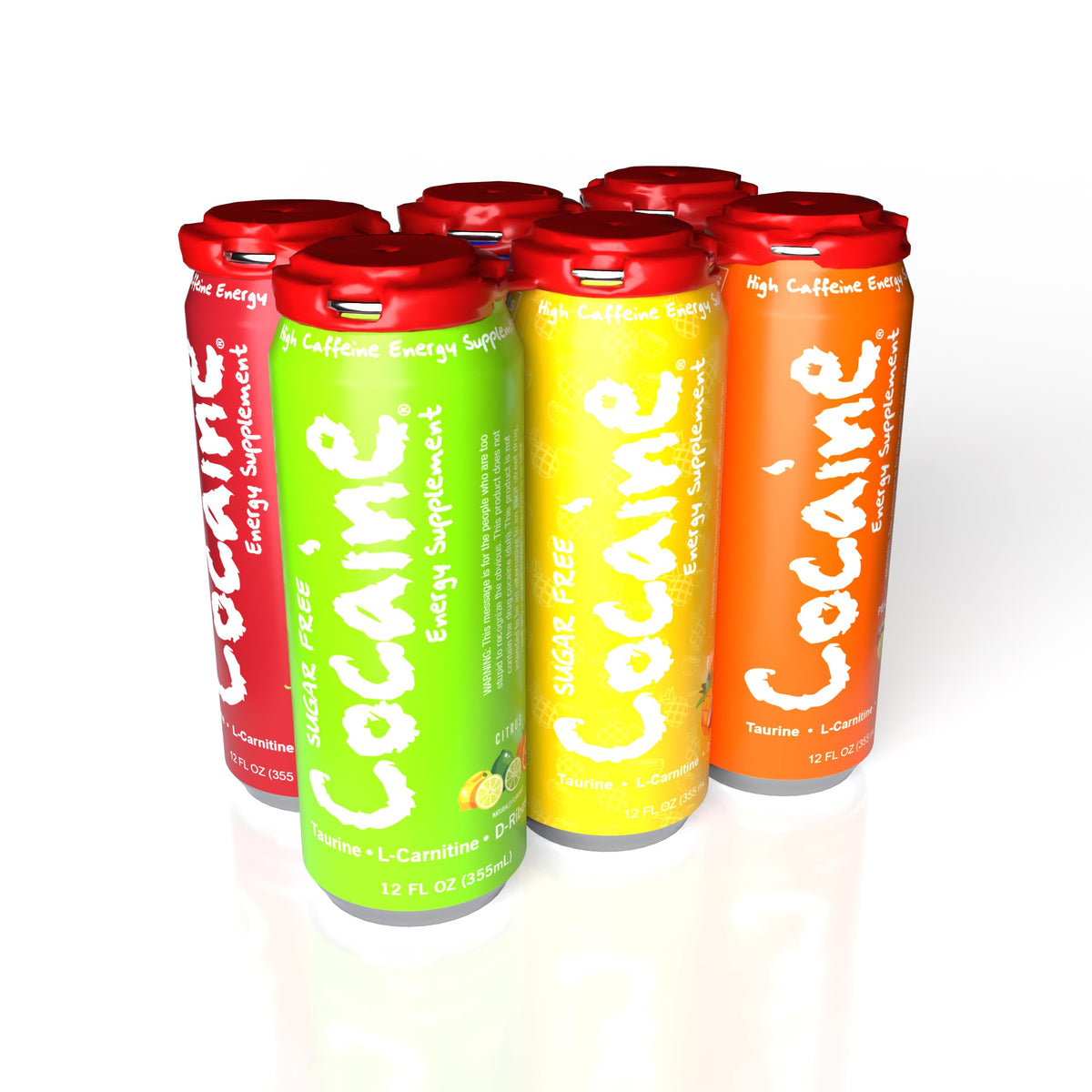 Coacaine Citrus Twist can for refreshing energy during busy days.