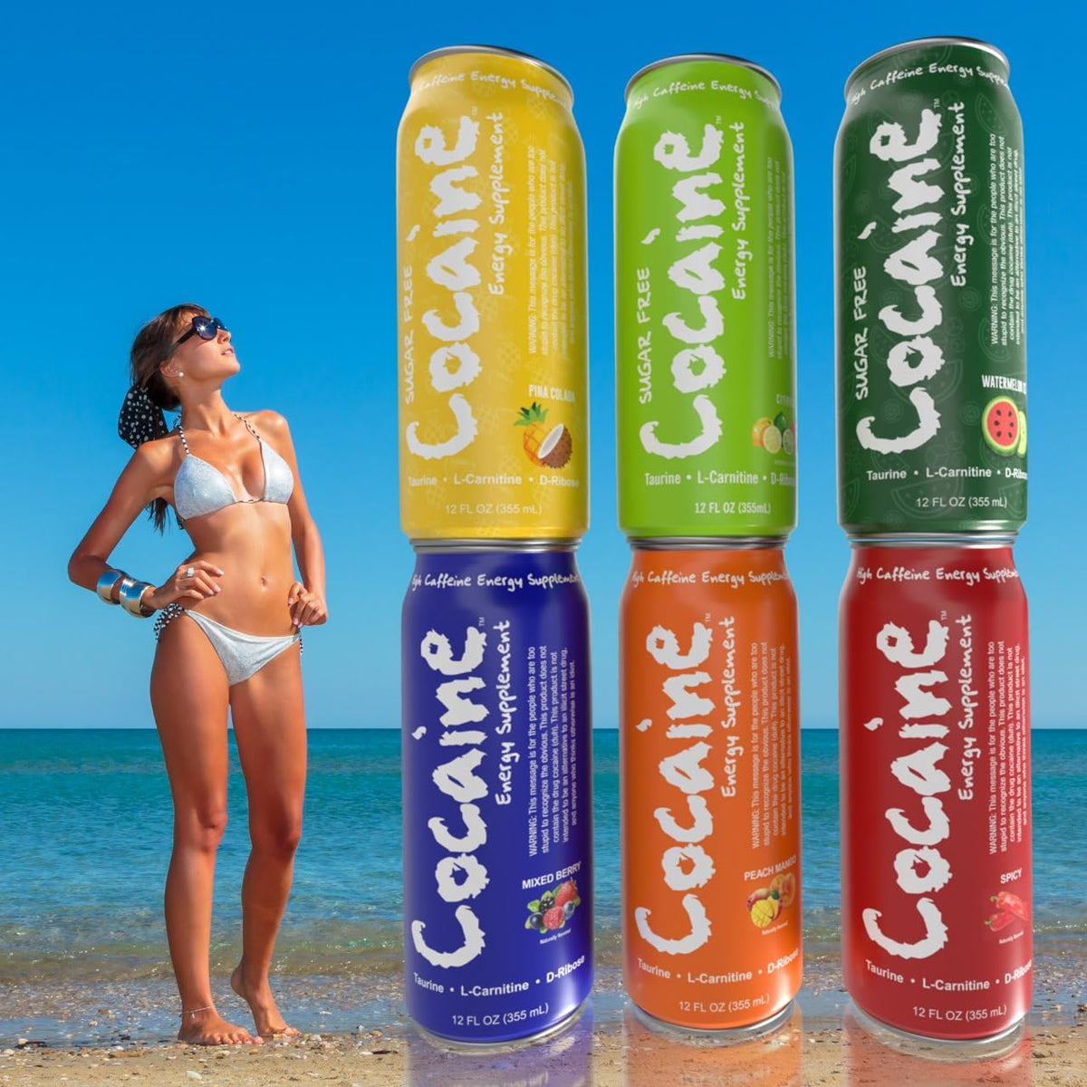Coacaine Tropical flavor can delivering sustained alertness.