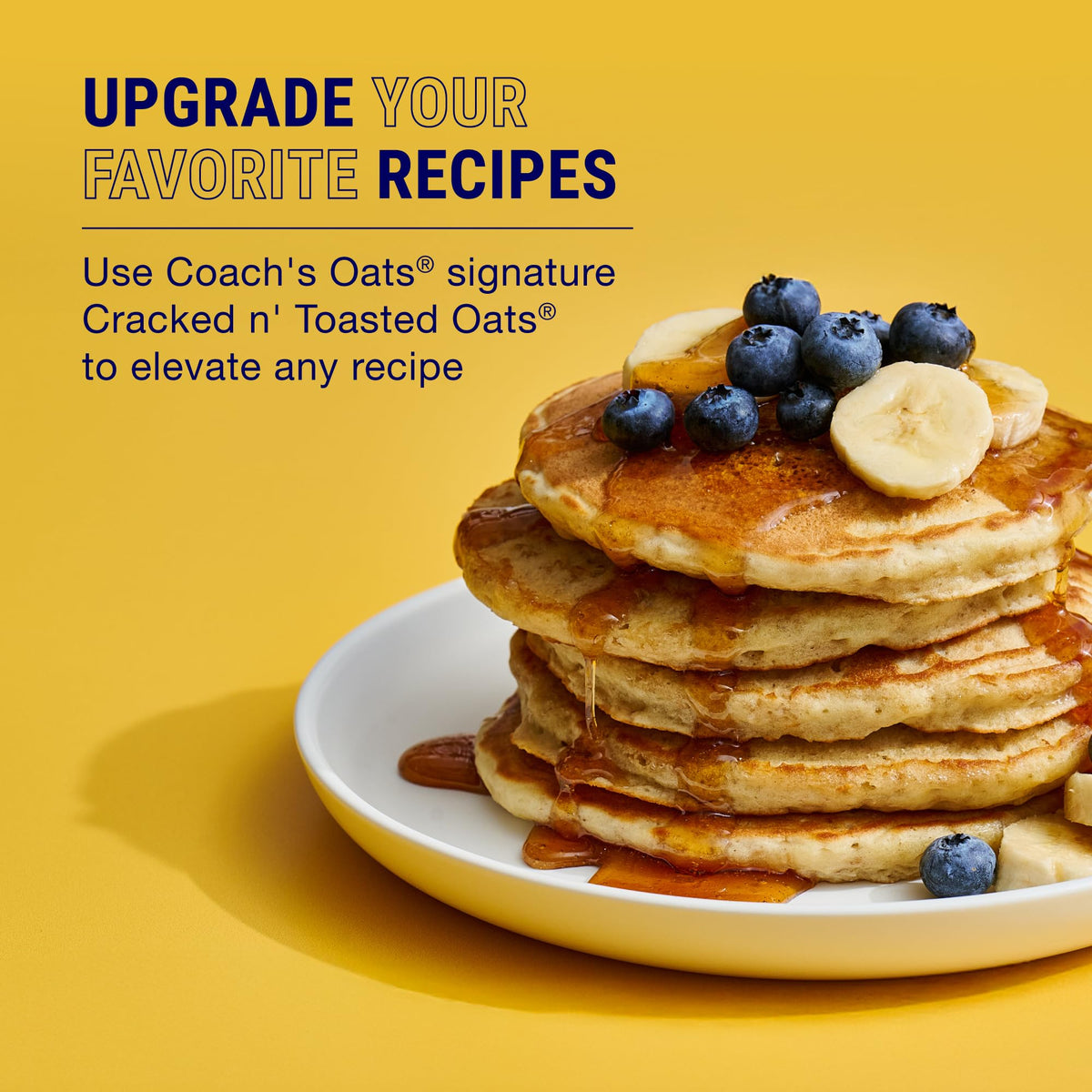 Coach's Oats ready-to-serve bowl signals a heart-conscious breakfast.