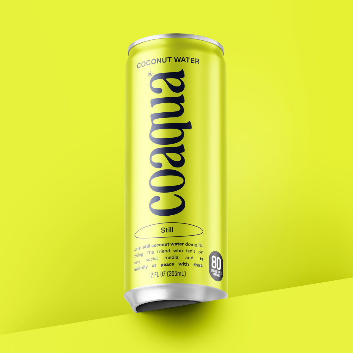 Athlete drinking CoAqua after workout for refreshing hydration