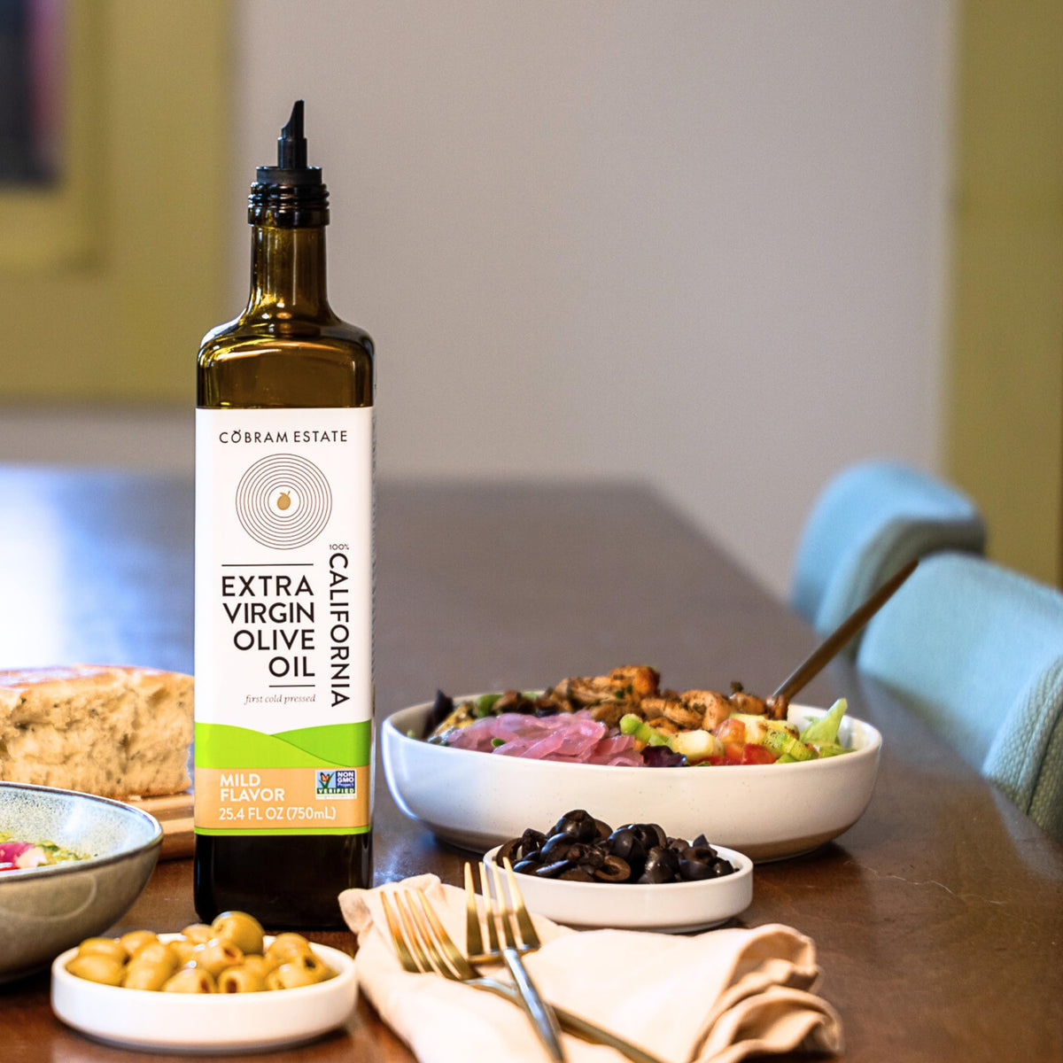 Cobram Estate Mild as a versatile cooking ingredient