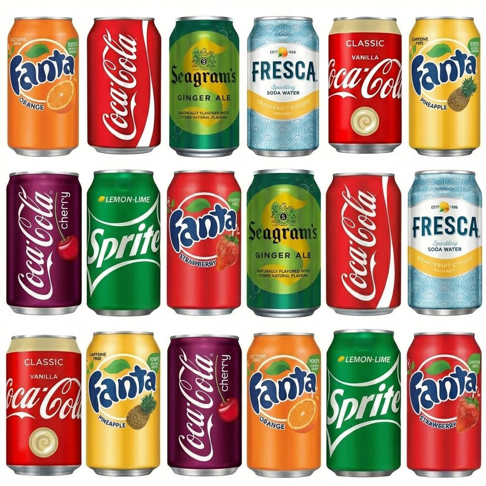 Coca-Cola Classic can pour captures refreshing moments in the Coca-Cola variety pack.