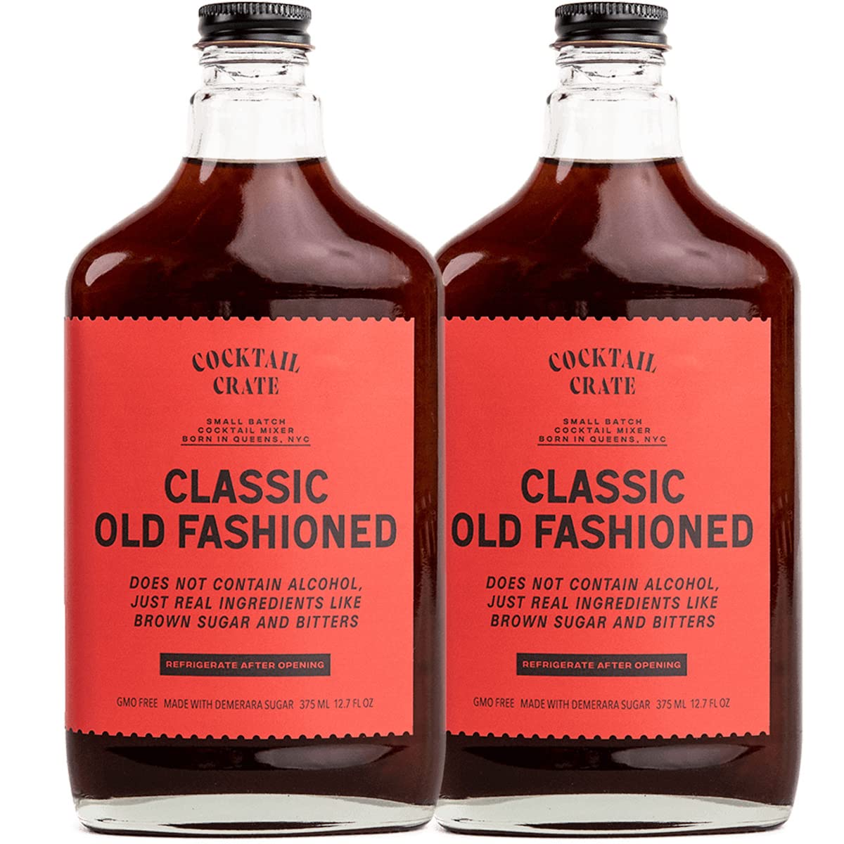 Cocktail Crate Old Fashioned Mixer bottle pour for quick, balanced bourbon.