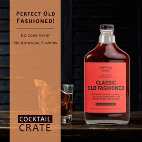 Cocktail Crate Old Fashioned 2-pack packaging box ideal for gifting.
