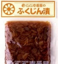 Coco Ichibanya Fukujinzuke 4-pack packshot shows crisp pickles ready to pair with curry.